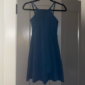 Girlfriend Collective Juliet Blue Dress